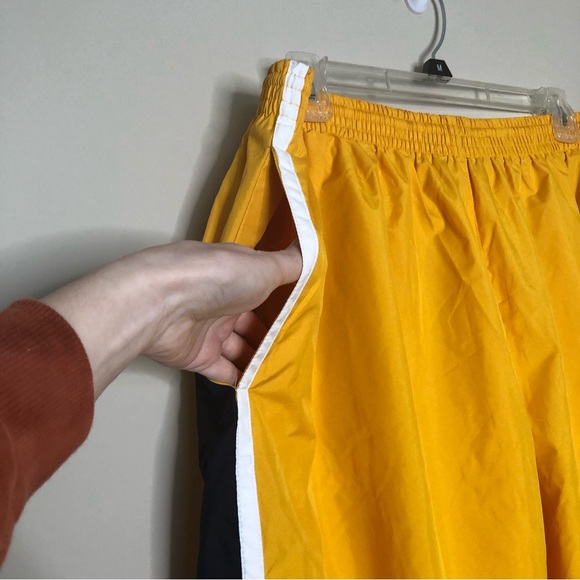C9 Champion | Mens Zipper Hem Pull On Warm Up Activewear Pants Yellow - Picture 4 of 7